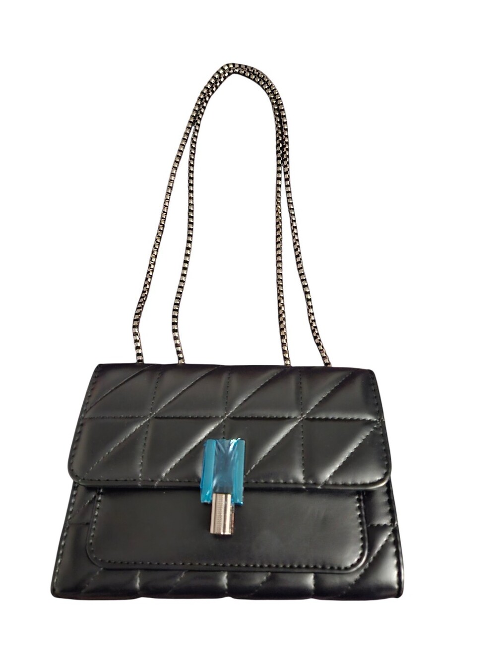 New Black shoulder Bag With Black Strap